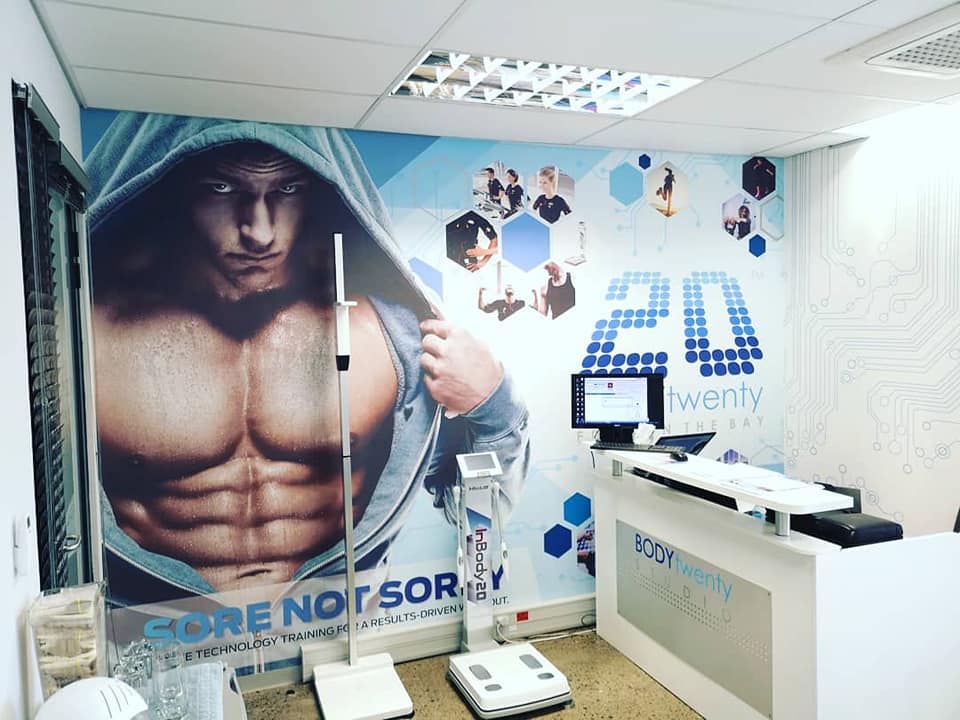 Brand wall