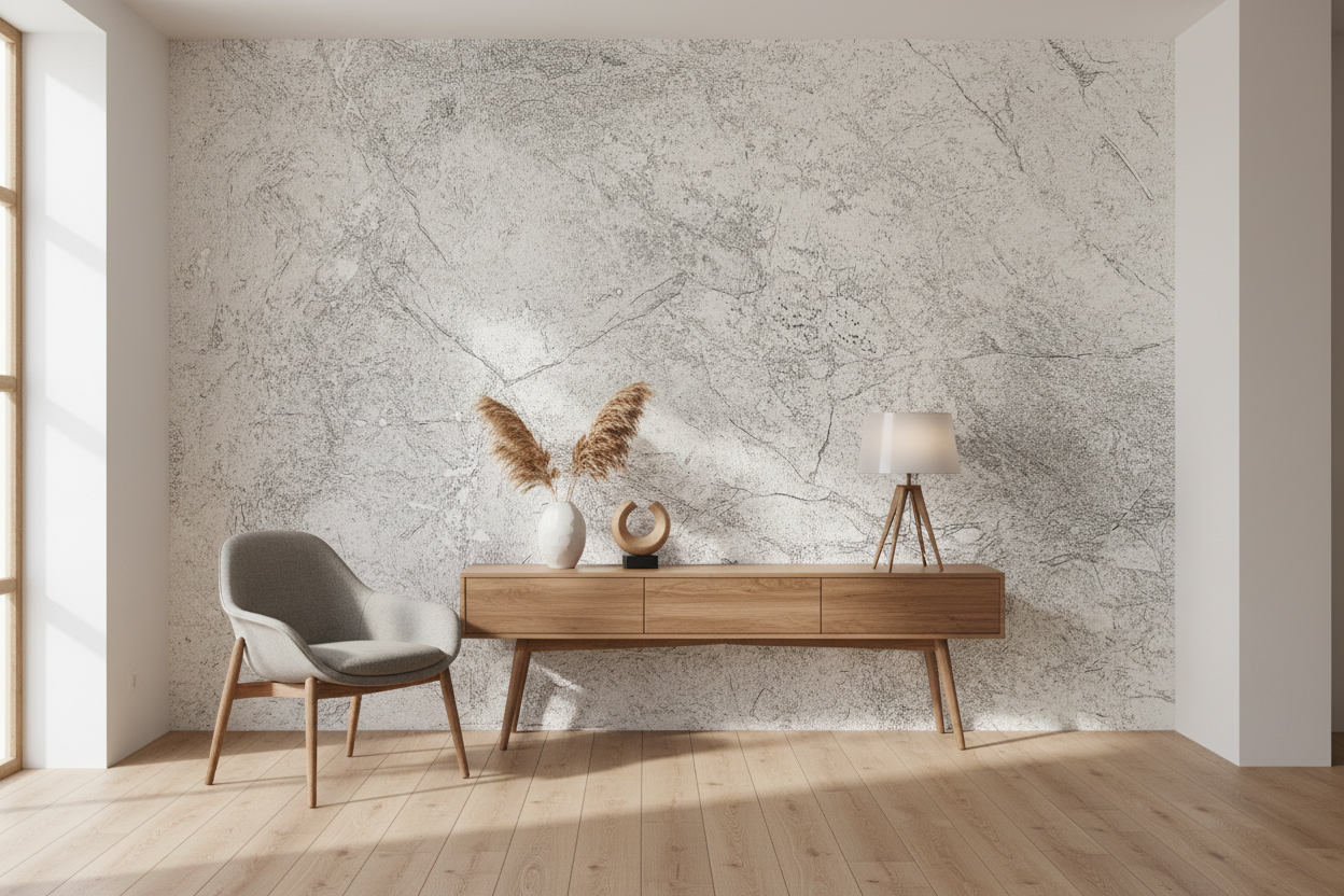 White Granite Abstract