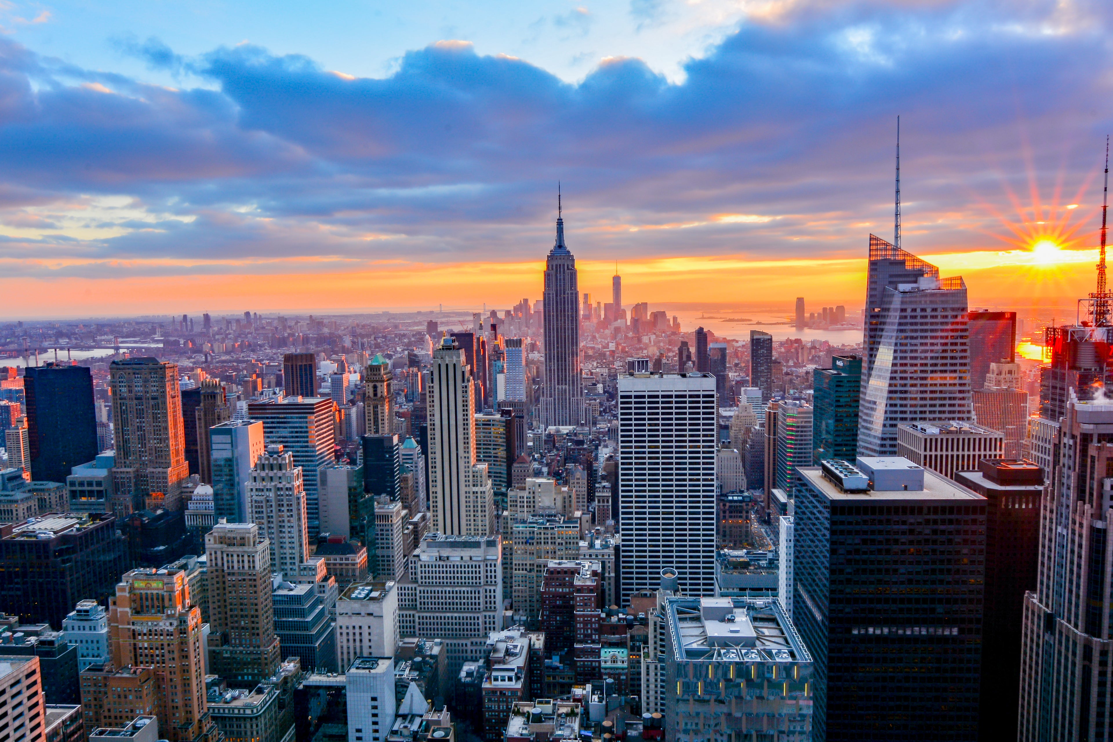 Sunset Over Manhattan