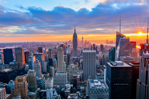 Sunset Over Manhattan