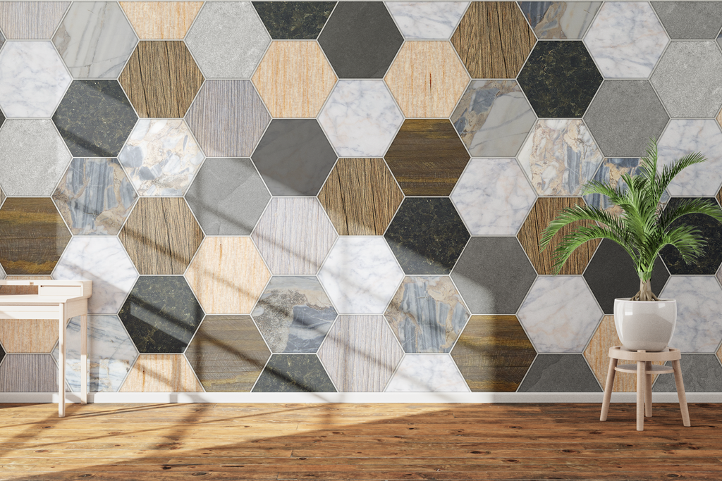 Hexagon mosaic