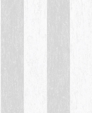 Mercury Stripe Silver Wallpaper Graham & Brown