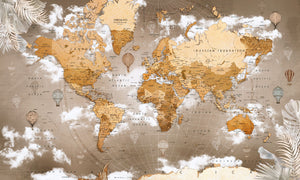 World Map WallPrint