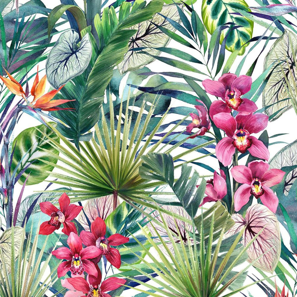 Aloha Tropical Multi Wallpaper Graham & Brown