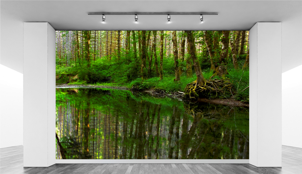 Forest lake WallPrint