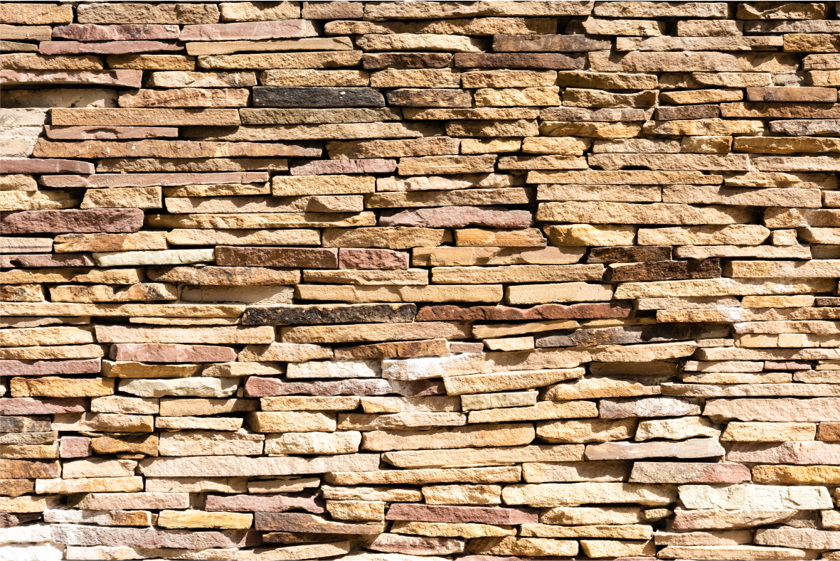 Sandstone rock cladding WallPrint