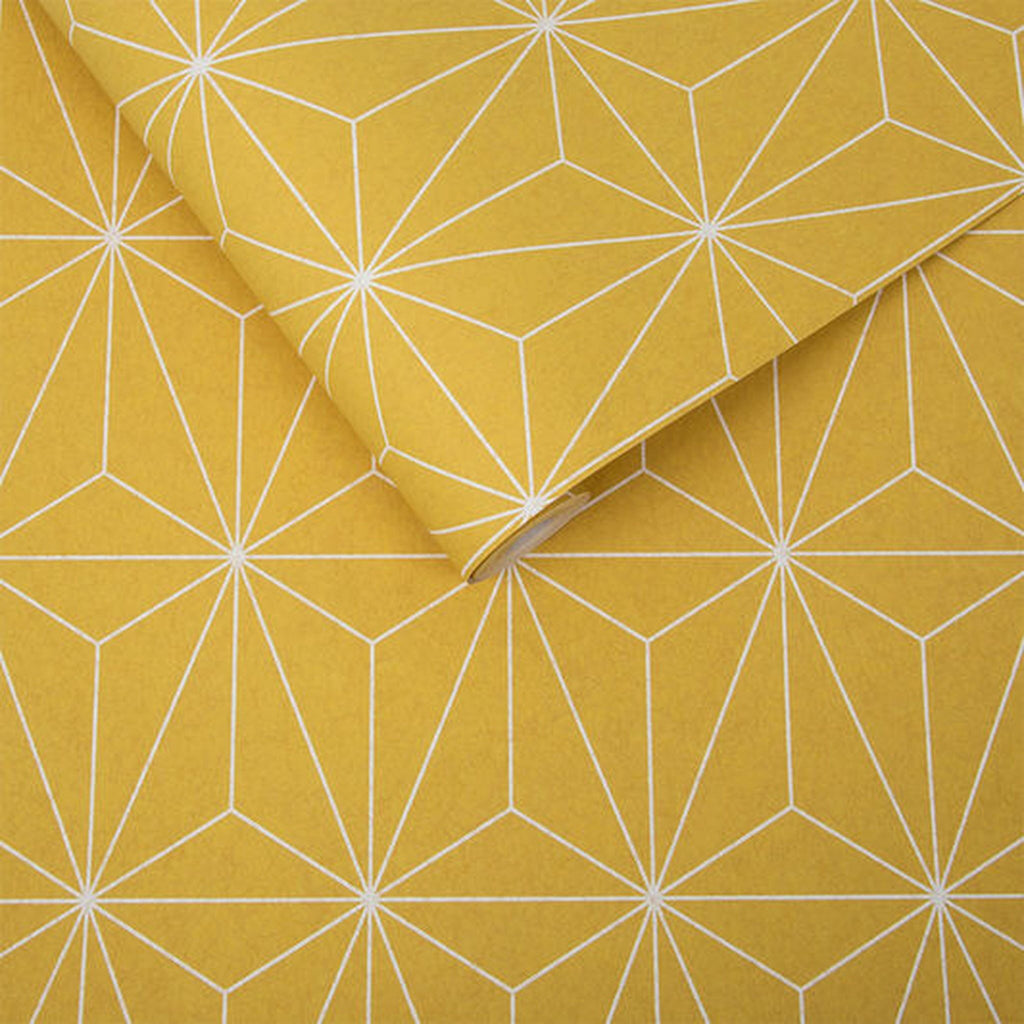 Prism Yellow Wallpaper Graham & Brown
